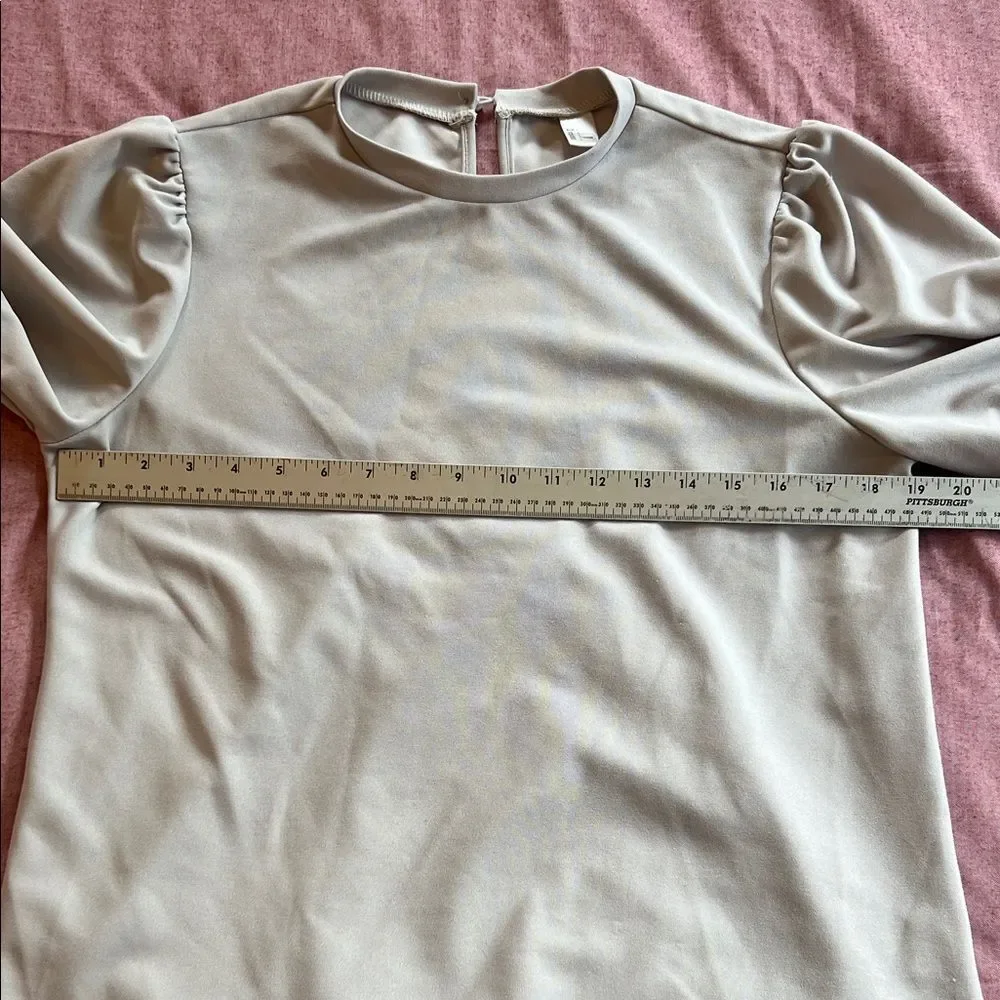 New without Tags! Elegant Gray Women's Top Women's Large